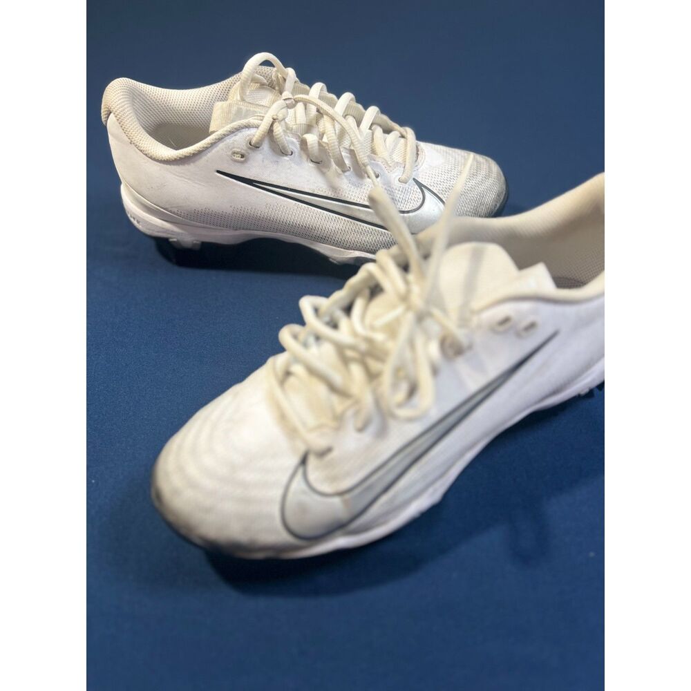 Nike Fastflex Football Cleats White Black FB3304-100 Size 6.5